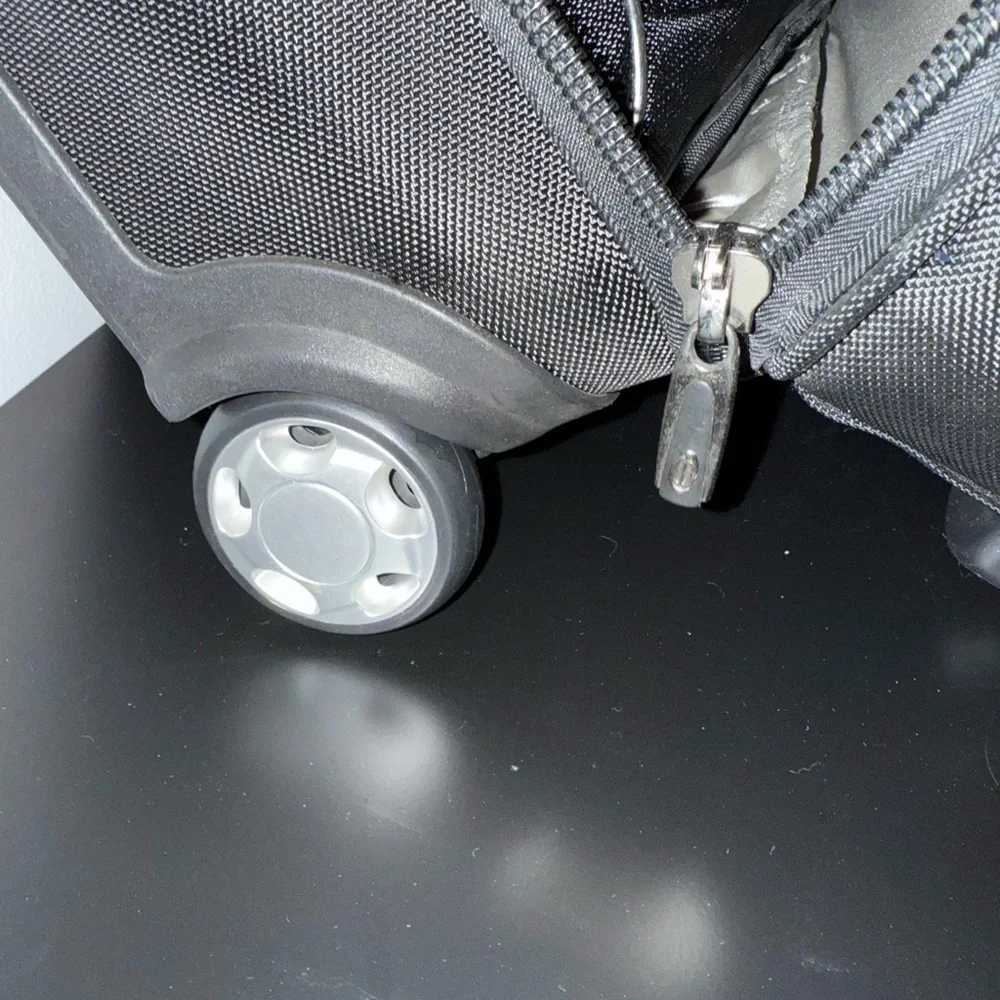 Black Rolling Briefcase